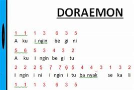 Lagu Doraemon Chord